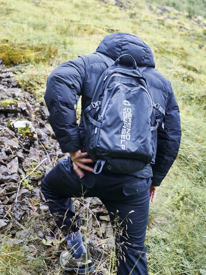 MANTO Cross backpack -reflective